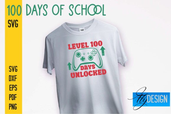 100 Days of School SVG Funny Quotes Graphics and Crafts