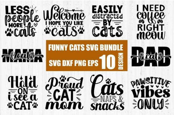 Funny Cats Svg Bundle Review