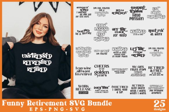 Funny Retirement SVG Bundle Vol-2 Graphics and Crafts Review