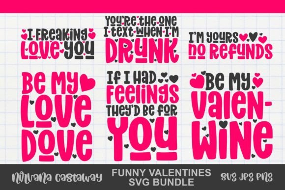 Funny Valentines SVG Sublimation Bundle Review