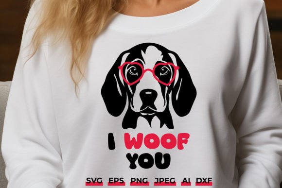 I Woof You Beagle Dog SVG - Funny Vday Graphics and Crafts Review