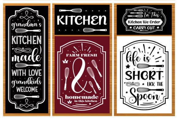 Kitchen SVG Bundle ,Funny Quotes Svg Graphics and Crafts
